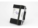 Troika Notizbuch LILIPAD+LILIPUT A7, Blanko, Schwarz