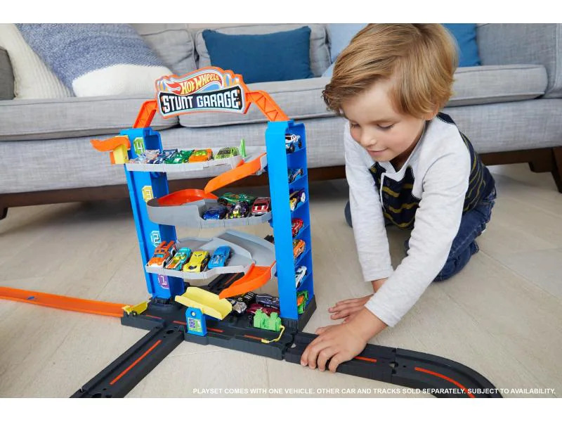 Hot Wheels City Stunt Garage Spielset