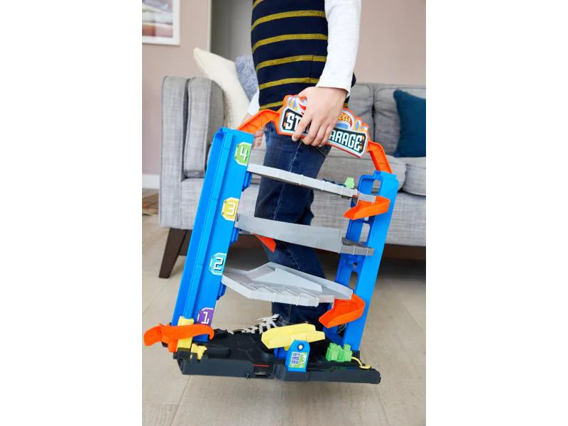 Hot Wheels City Stunt Garage Spielset
