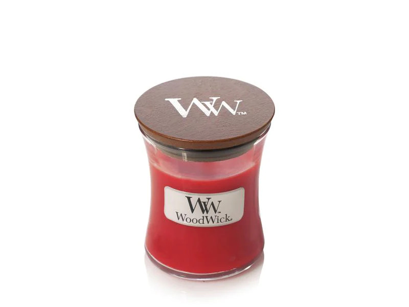 Woodwick Duftkerze Crimson Berries Mini Jar