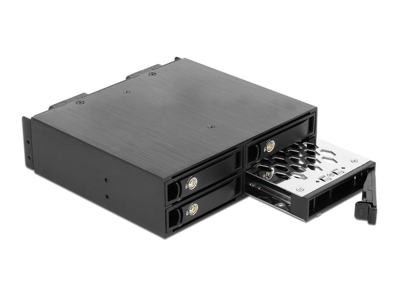 Delock Wechselrahmen 5.25 für 4x 2.5  U.2 NVMe SSD