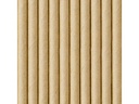 Partydeco Strohhalm 19.5 cm, 10 Stück, Braun