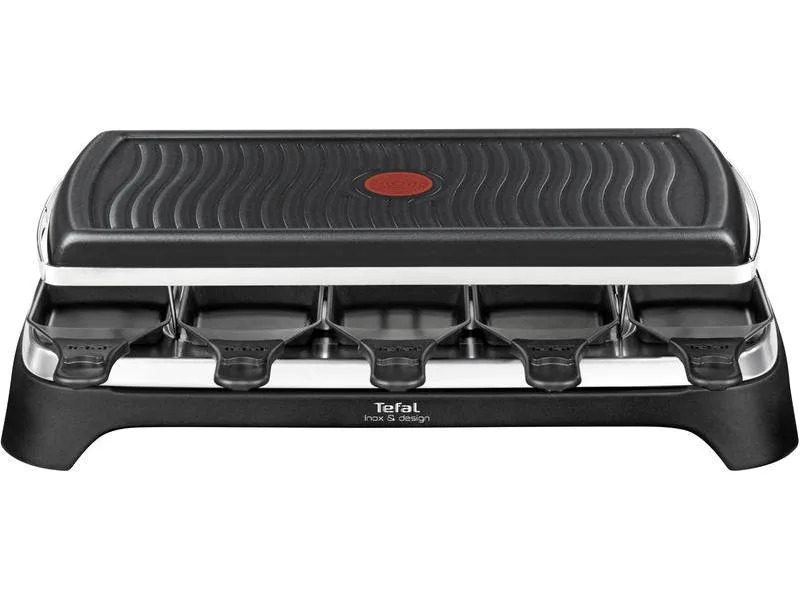 Tefal Raclette-Grill Ambience Inox &amp; Design 10 Personen