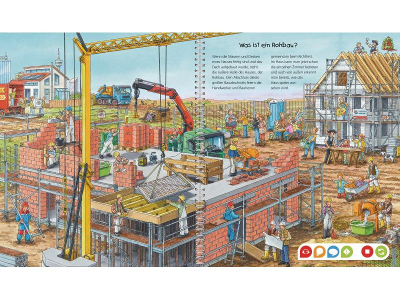 tiptoi Lernbuch Komm mit auf die Baustelle