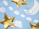 Partydeco Girlande Wolken 145 x 5.5 cm, Weiss