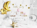 Partydeco Girlande Wolken 145 x 5.5 cm, Weiss
