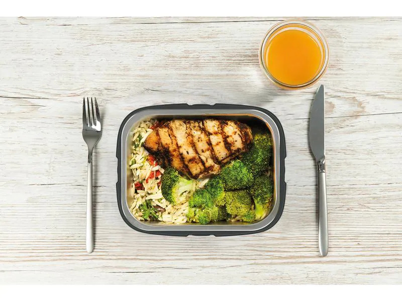 Koenig Lunchbox HeatsBox Style 925 ml, Grau