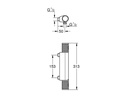 GROHE Duscharmatur Precision Feel chrom, 153 mm Stichmass