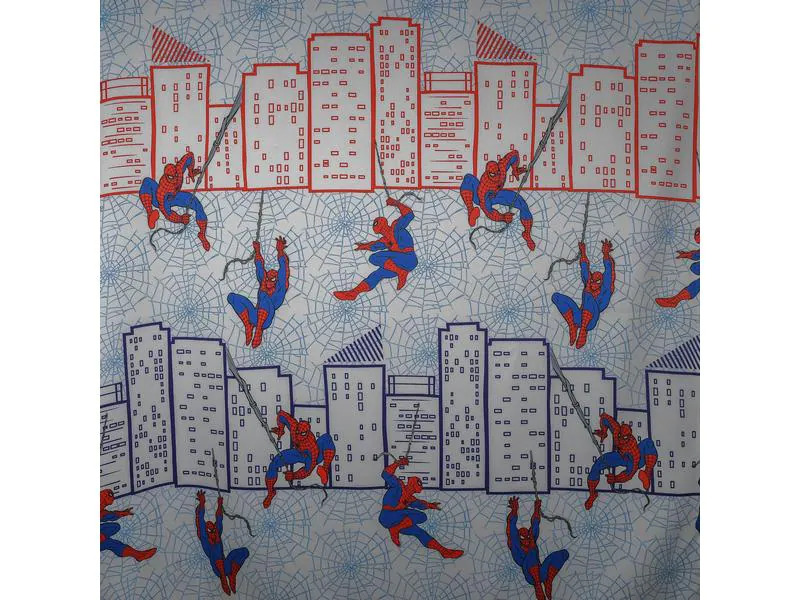 Kindervorhang.ch Nachtvorhang Spiderman 260 x 140 cm