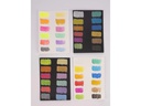 Bruynzeel Wasserfarbe Metallic/Neon 12er-Set, Mehrfarbig