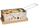 Nouvel Teelicht-Raclette Bergdorf Silber
