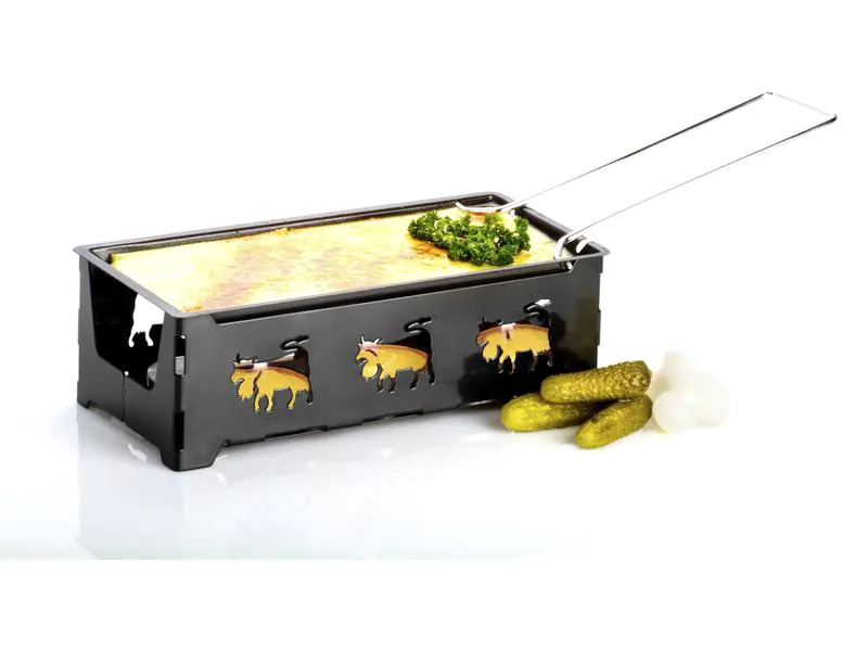 Nouvel Teelicht-Raclette Heat Cheese! @home Schwarz