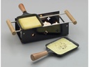 TTM Teelicht-Raclette Twiny Cheese noir Schwarz