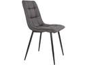 House Nordic Stuhl Middelfart 2 Stück, 86 x 55 cm, Dunkelgrau/Schwarz