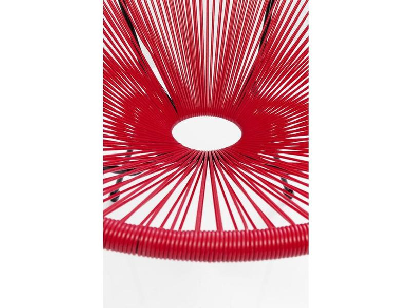 Kare Stuhl Acapulco Rot