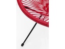 Kare Stuhl Acapulco Rot
