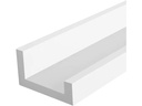 Songmics Wandregal u-förmig , Weiss