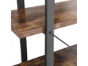 VASAGLE Regal mit 5 Ebenen 105 x 177.5 cm, Braun/Schwarz