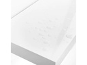 VASAGLE Wandregal aus Holz 80 cm, Weiss