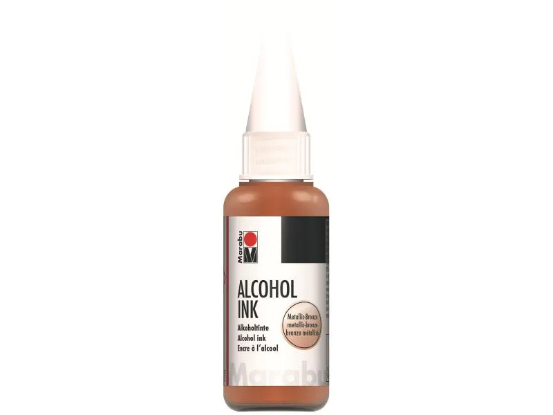 Marabu Alkoholtinte Ink Metallic Bronze, 20 ml