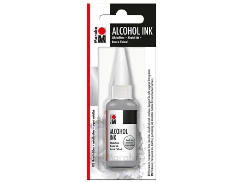 Marabu Alkoholtinte Ink Metallic Silber 20 ml