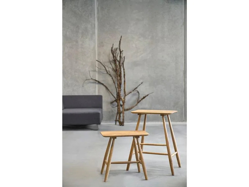 Villa Collection Hocker 46.5 x 28 cm, Nature