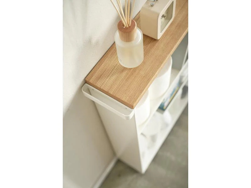 Yamazaki Badezimmerregal Tower 68 cm, Weiss