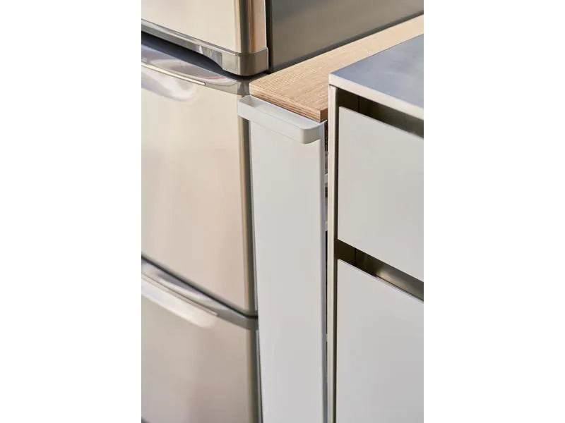 Yamazaki Küchenwagen Tower 80.5 x 47.5 cm, Weiss