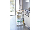 Yamazaki Küchenwagen Tower 80.5 x 47.5 cm, Weiss