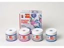 Marabu Fingerfarbe Metallic  4 x 100 ml,  Mehrfarbig