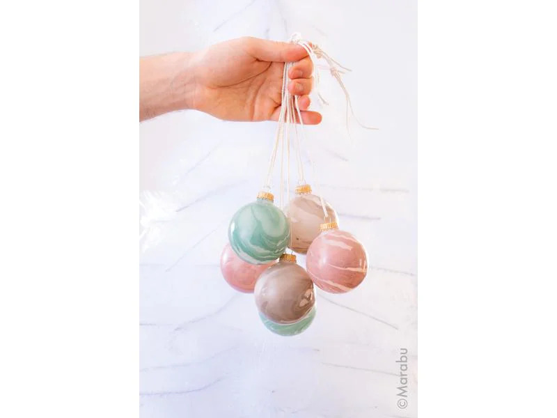 Marabu Marmorierfarbe Easy Marble 6 x 15 ml, Pastell