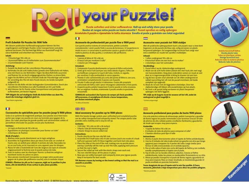 Ravensburger Puzzlerolle Roll your Puzzle! Roll your Puzzle!