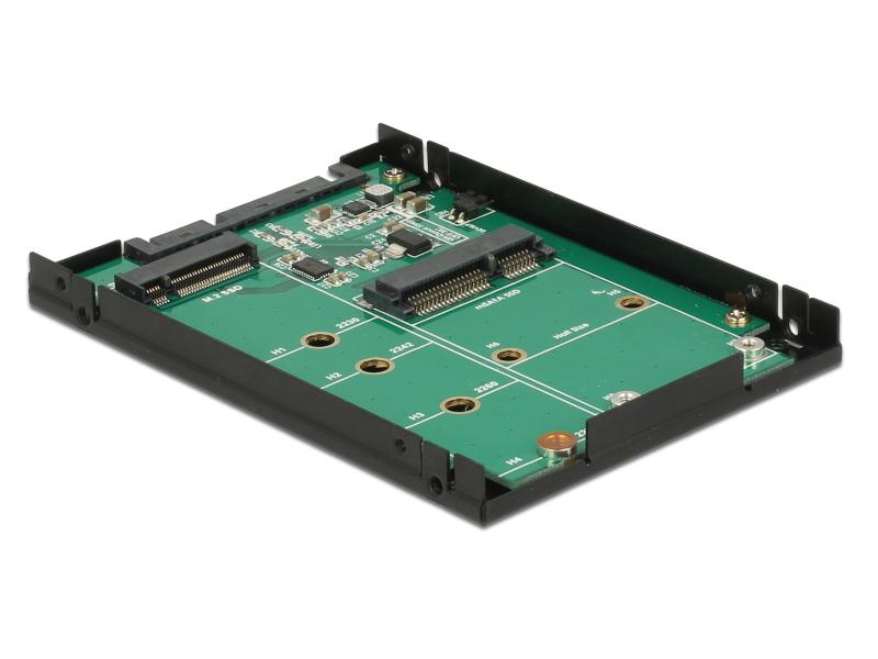 Delock 2.5-Adapterplatine M.2/mSATA - SATA 9.5mm