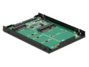 Delock 2.5-Adapterplatine M.2/mSATA - SATA 9.5mm