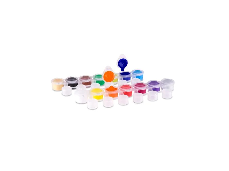 Primo Acrylfarbe 14 x 4.5 ml, Mehrfarbig