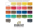 Rembrandt Aquarellfarbe Malkasten Tradition 22 Näpfchen, Mehrfarbig