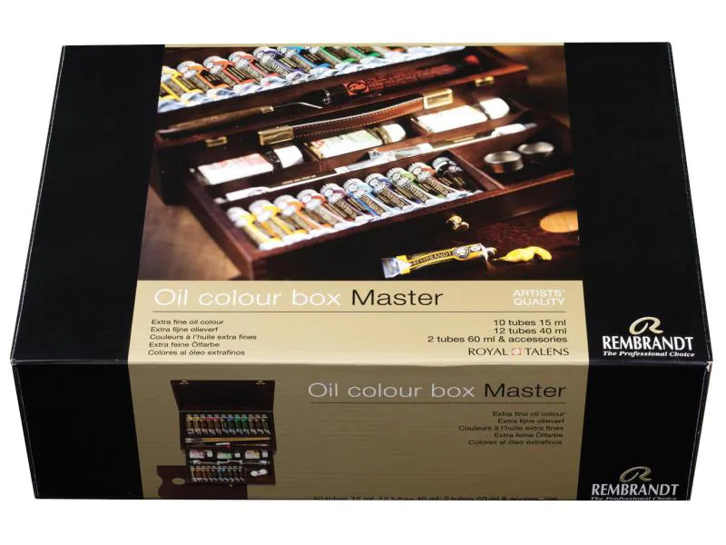 Rembrandt Ölfarbe Master 24 Tuben, Mehrfarbig
