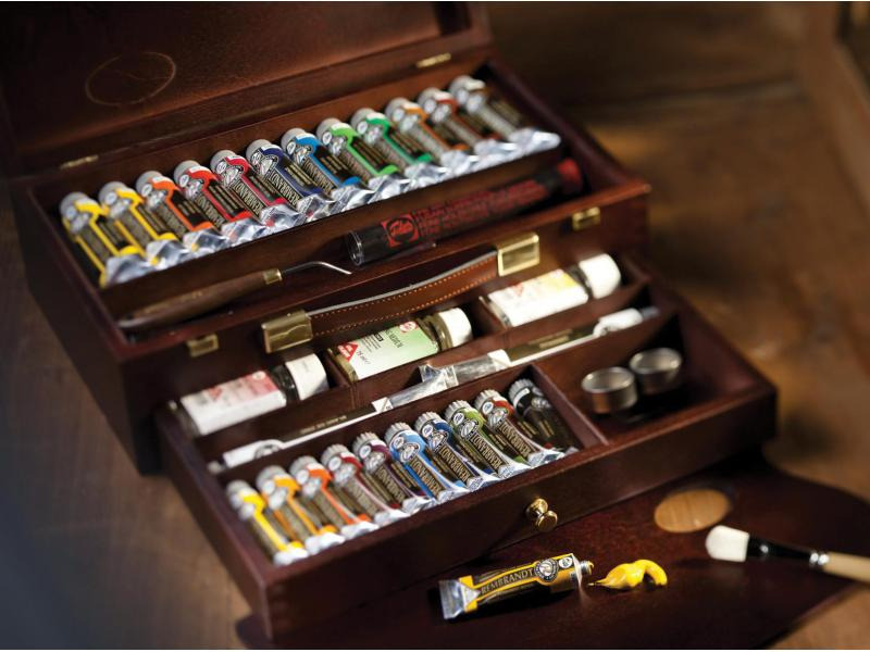Rembrandt Ölfarbe Master 24 Tuben, Mehrfarbig