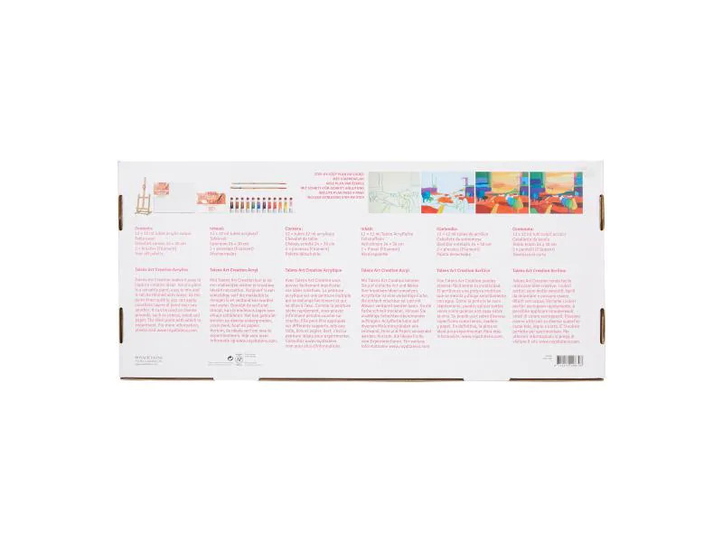 Talens Acrylfarbe Kombi 12er Set, Mehrfarbig