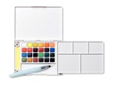 Talens Aquarellfarbe Koi Pocket Field Sketch Box 24 Näpfchen