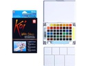 Talens Aquarellfarbe Koi Pocket Field Sketch Box 48 Näpfchen