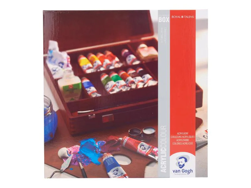 Van Gogh Acrylfarbe Inspiration Malkasten, 40 ml, Mehrfarbig
