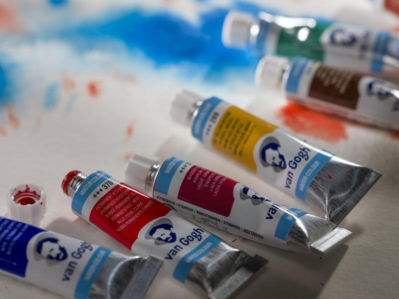 Van Gogh Aquarellfarbe Malkasten 20er-Set, Mehrfarbig