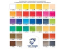 Van Gogh Aquarellfarbe Malkasten 36er-Set, Mehrfarbig