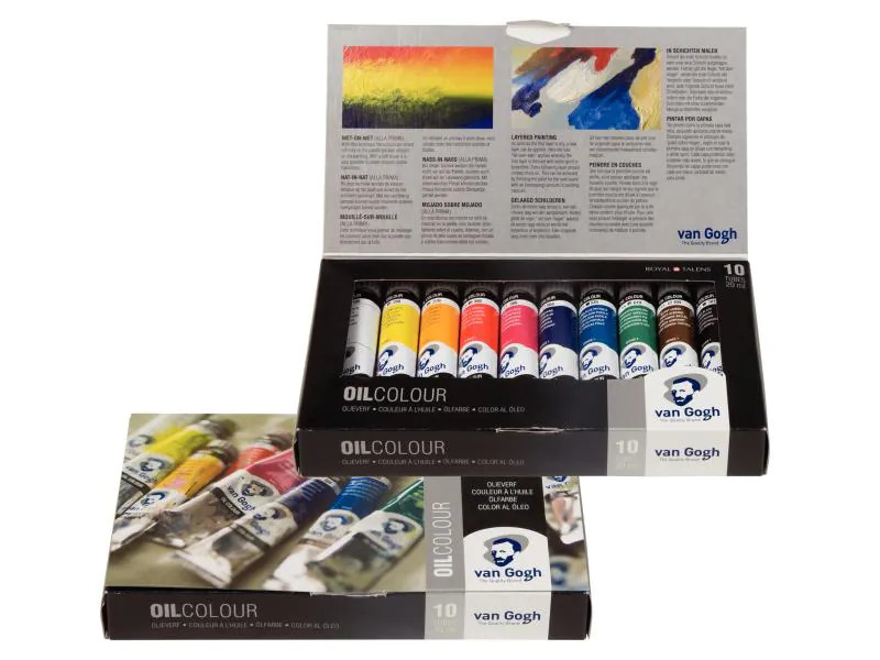 Van Gogh Ölfarbe Basic-Set, 20 ml, Mehrfarbig