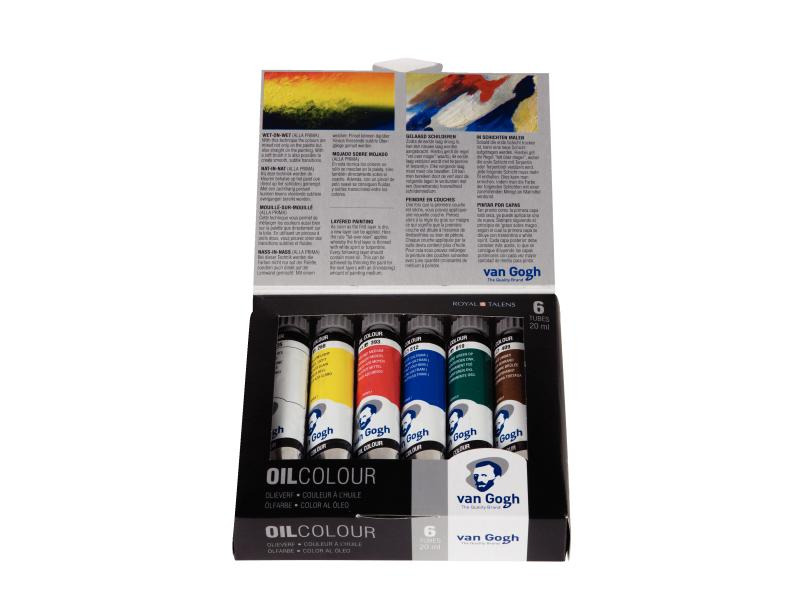 Van Gogh Ölfarbe Starter-Set, 20 ml, Mehrfarbig