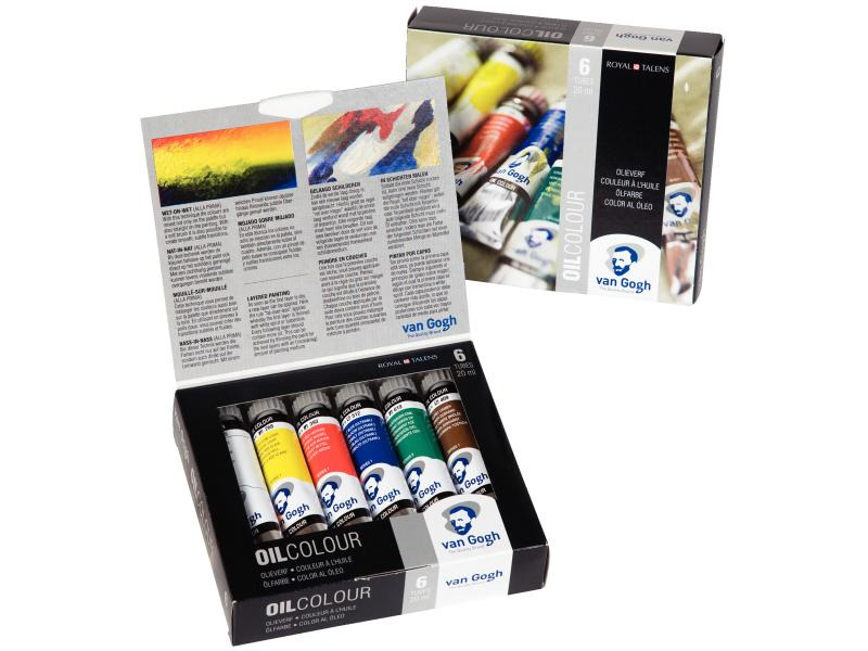 Van Gogh Ölfarbe Starter-Set, 20 ml, Mehrfarbig