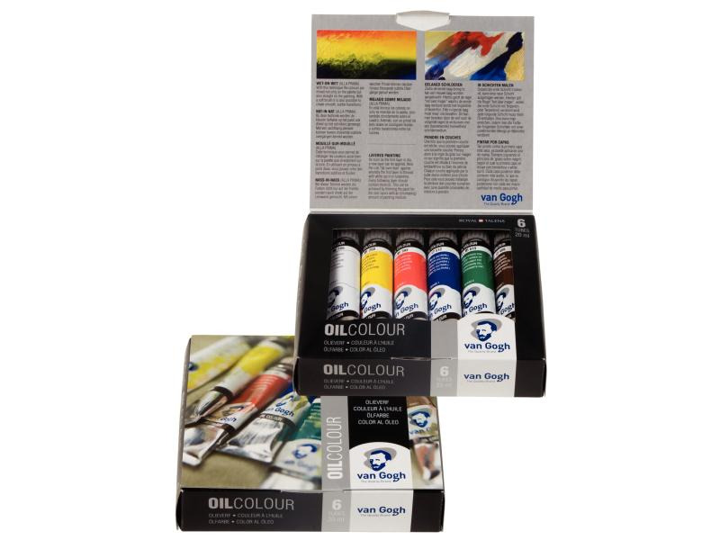 Van Gogh Ölfarbe Starter-Set, 20 ml, Mehrfarbig