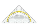 Faber-Castell Geodreieck 14 cm mit Griff