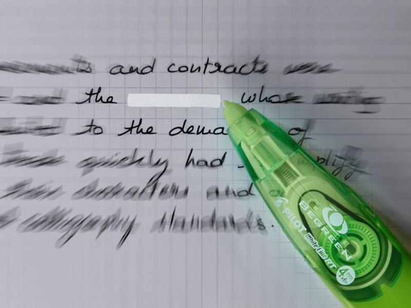 Pilot Korrekturroller BeGreen 4 mm